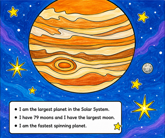 Blast Off to Creativity! Solar System Coloring Book for Kids | Fun & Educational Printable Activity Book | Instant Digital Download
