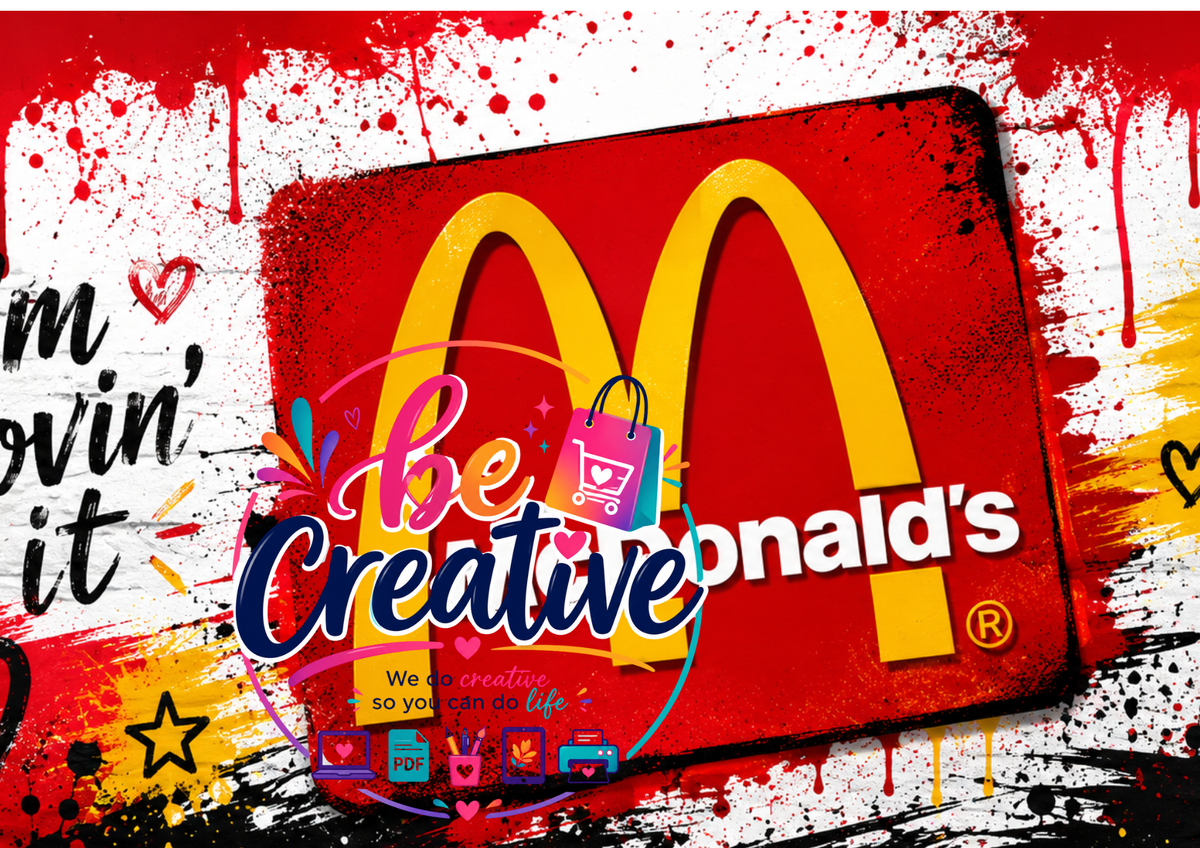 MCD Wrap | High-Quality Sublimation PNG Designs | Instant Digital Download
