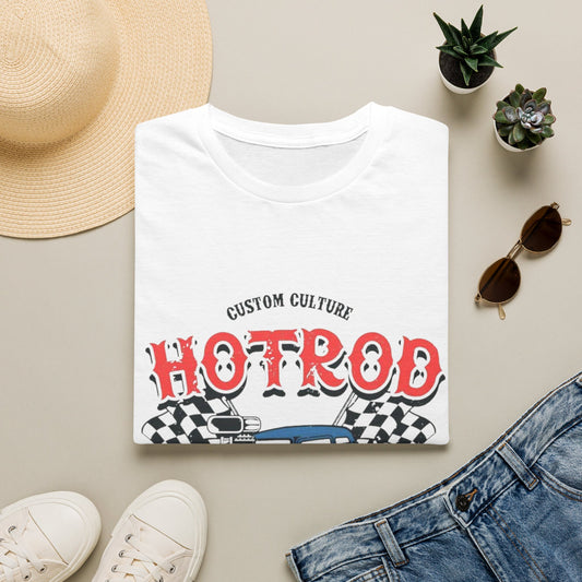 Hotrod Vintage Car T‑Shirt — Custom Culture Hot Rod Graphic Tee