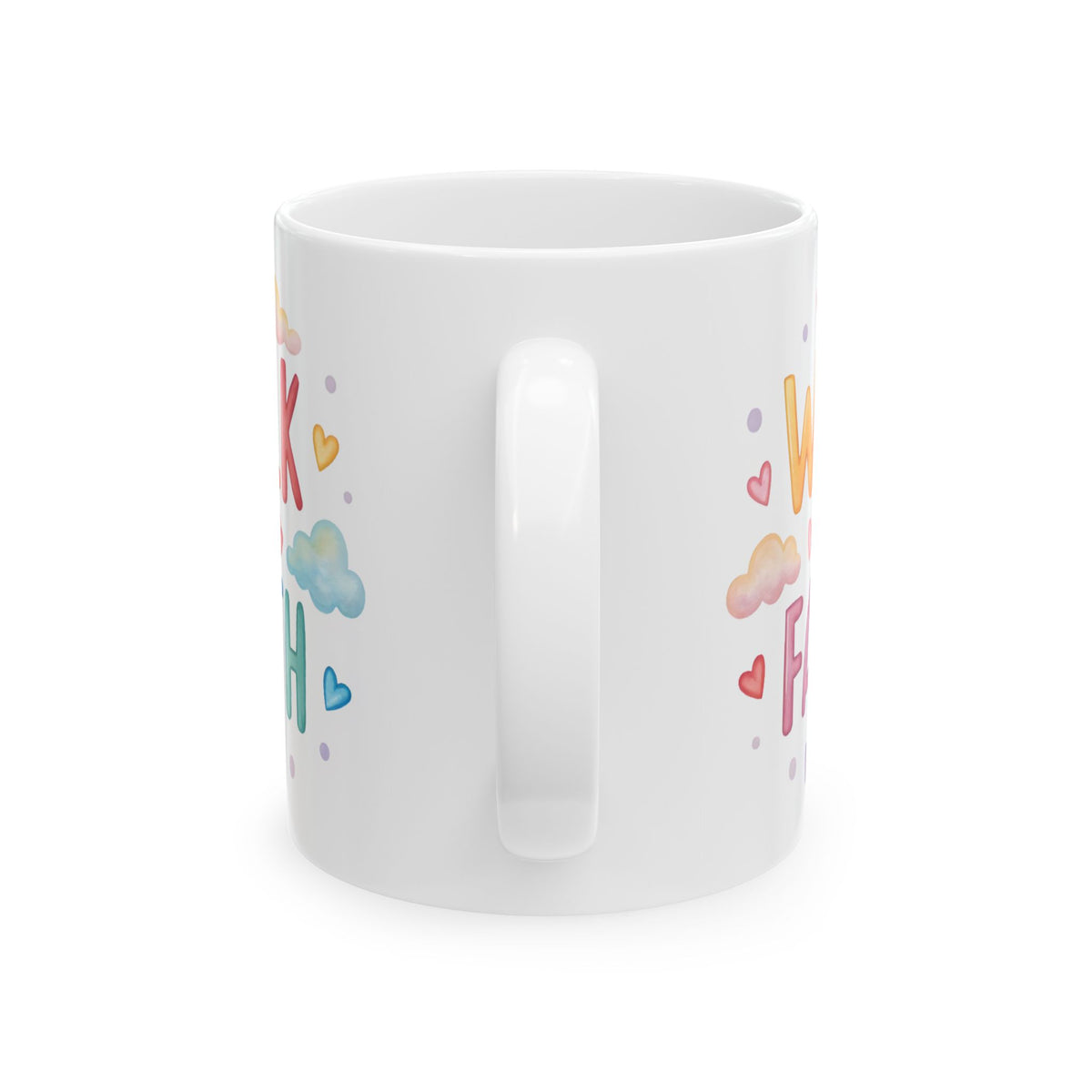 Walk with Faith Ceramic Mug – Inspirational Christian Coffee Cup (11oz, 15oz)