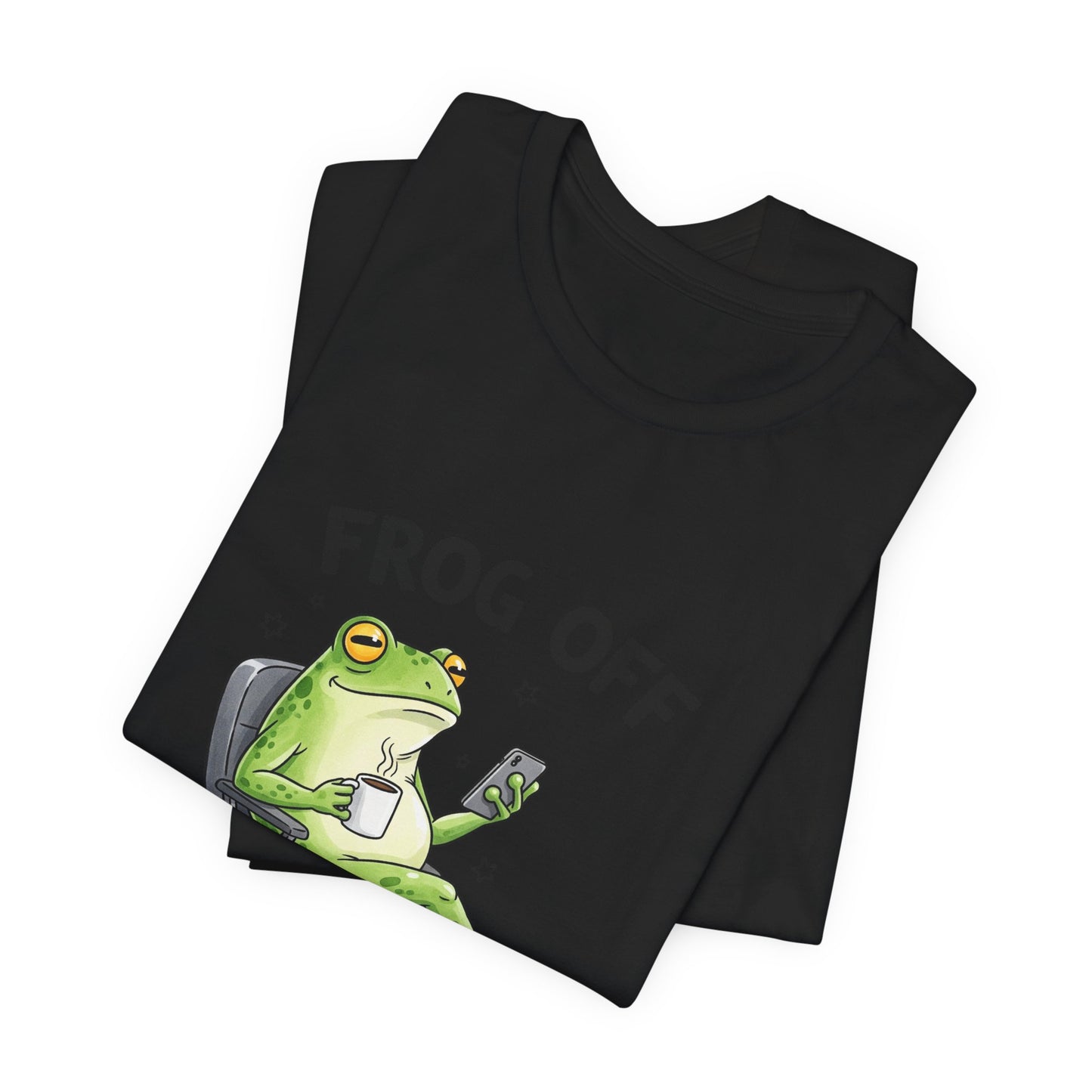 Frog Off I'm Busy T‑Shirt — Funny Relaxed Frog Graphic Tee