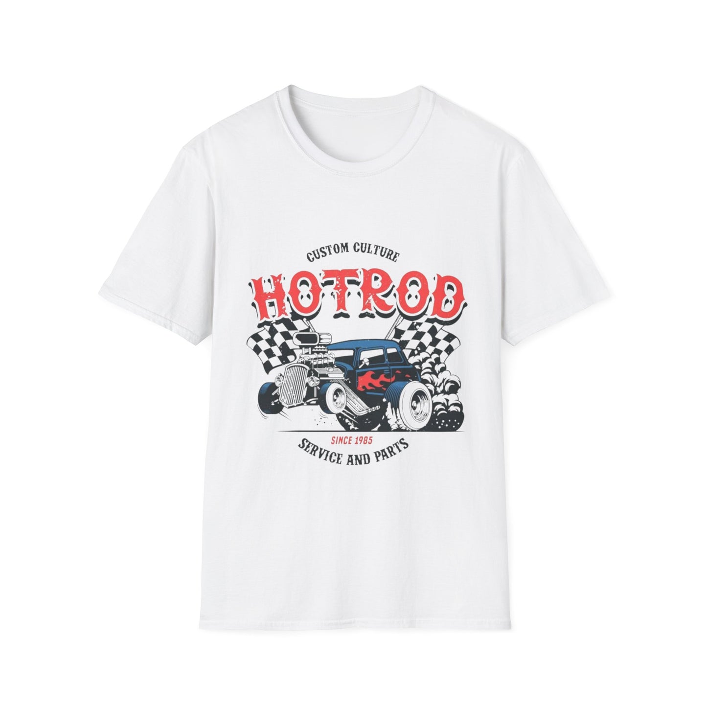 Hotrod Vintage Car T‑Shirt — Custom Culture Hot Rod Graphic Tee