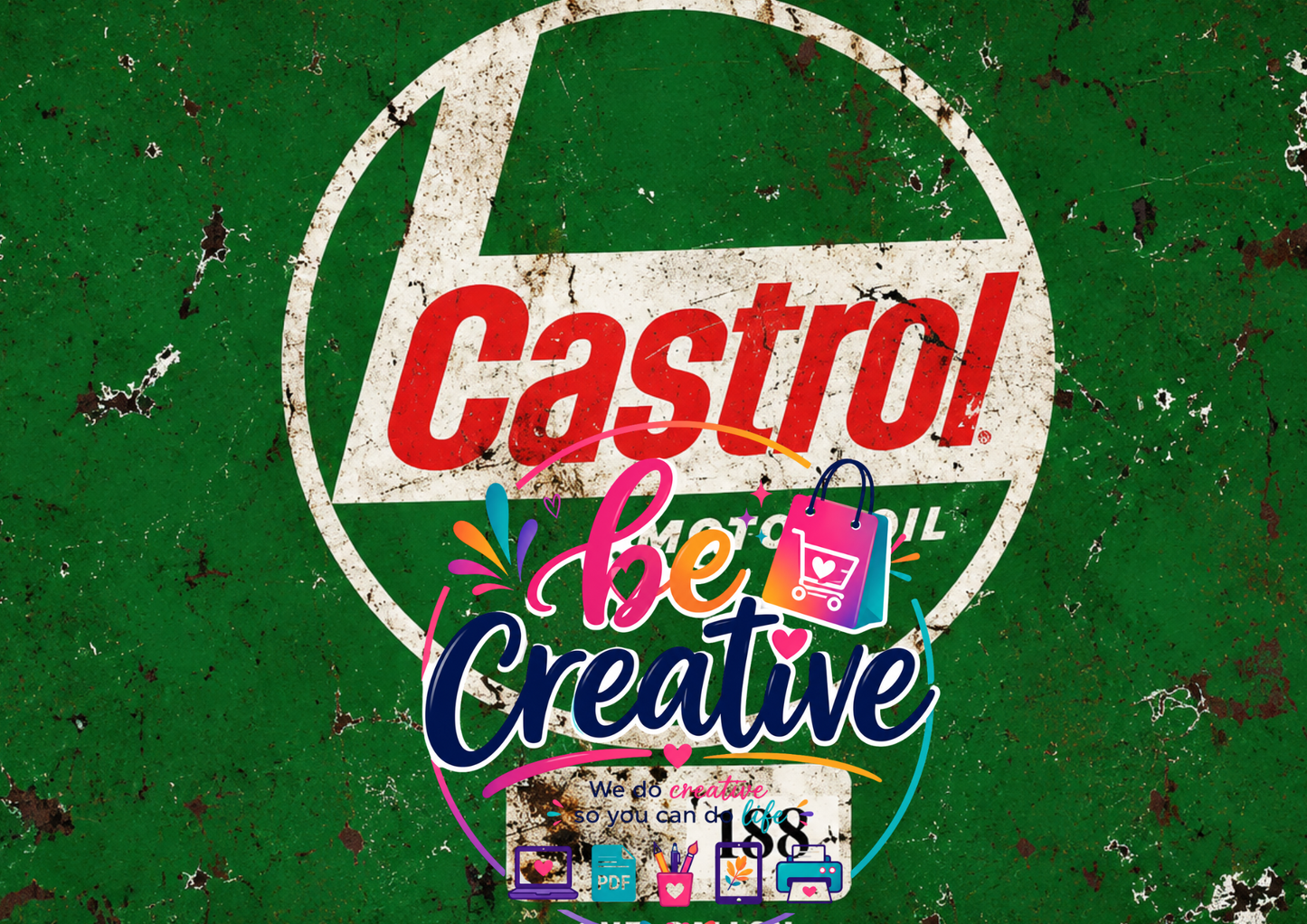 Castor Oil Wrap | Ready-to-Print Designs | Instant Download