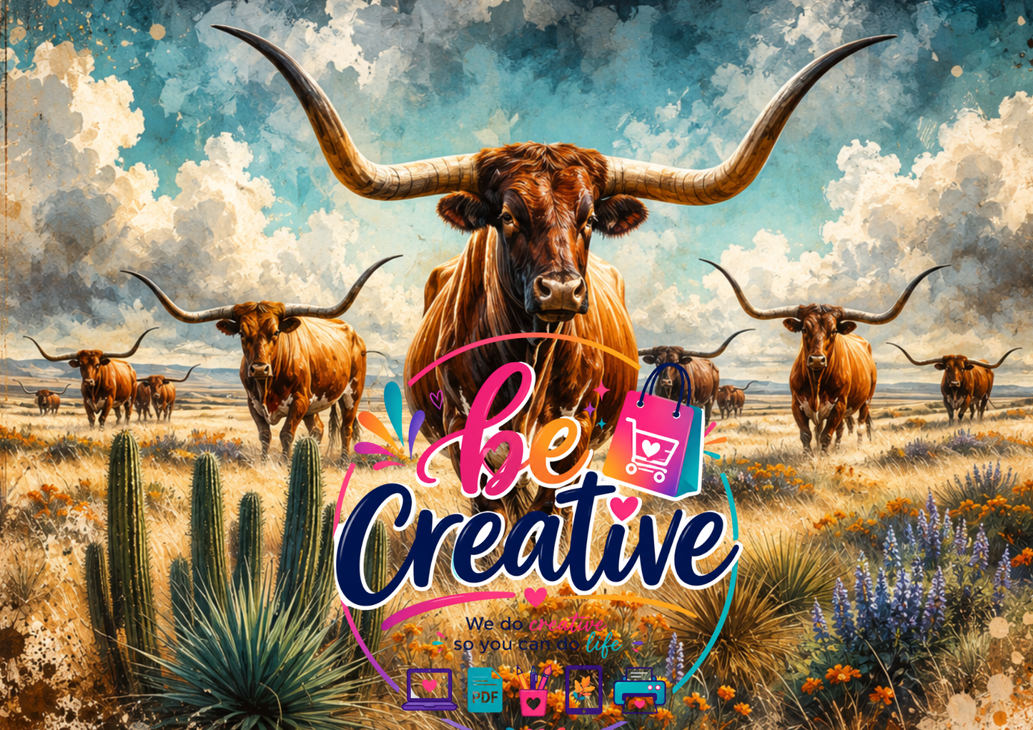 Cattle Wrap | Ready-to-Print Designs | Instant Download