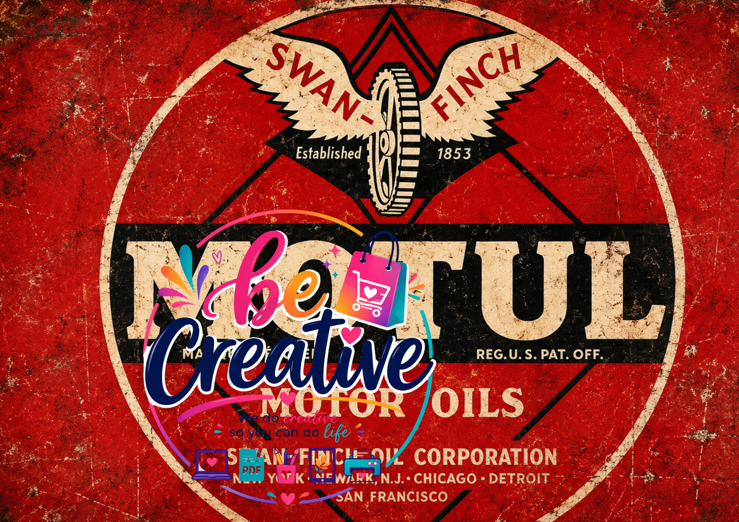 Motul Motor Oil Wrap | High-Quality Sublimation PNG Designs | Instant Digital Download