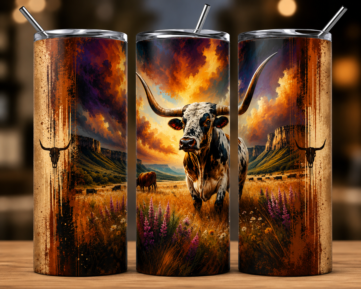 Vibrant Cattle Wrap | Ready-to-Print Designs | Instant Download