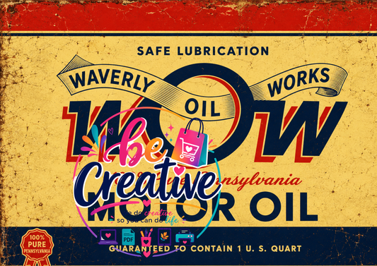 Wow Motor Oil Wrap| High-Quality Sublimation PNG Designs | Instant Digital Download